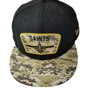 New Orleans Saints New Era 2021 Salute To Service 59Fifty Fitted Hat Size 7.5